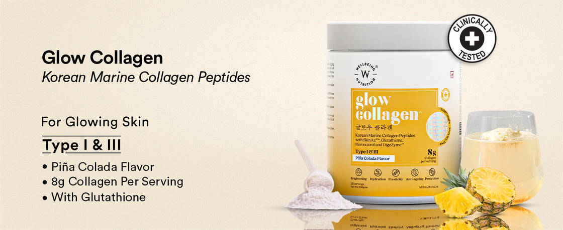 GlOW Collagen Pina Colada Flavour