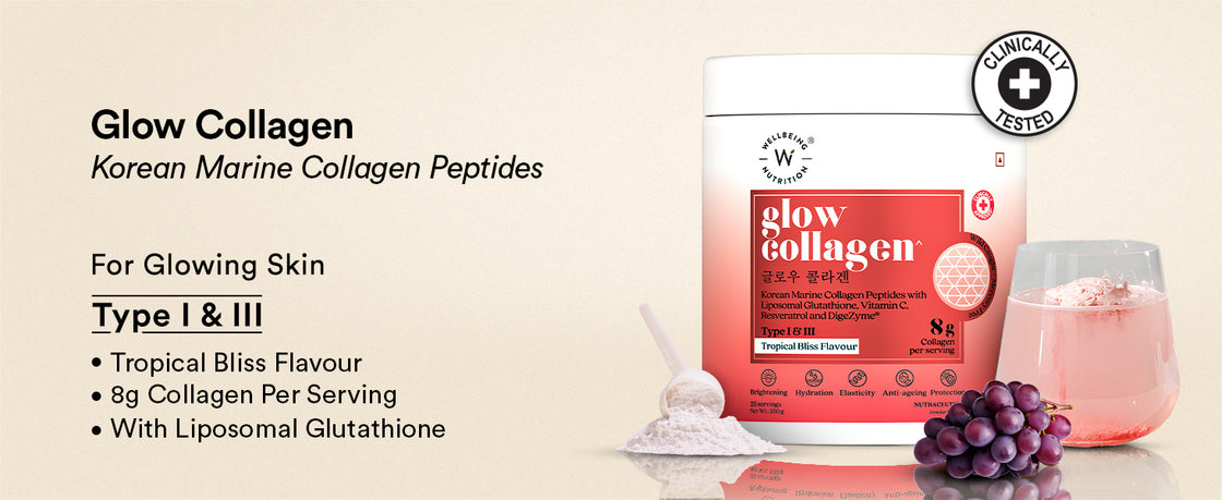 Glow Collagen Tropical Bliss Flavour
